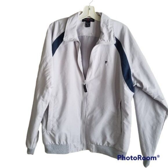 Pierre Cardin Gray and Navy Jacket Size Medium (New Without Tags) - Picture 1 of 5